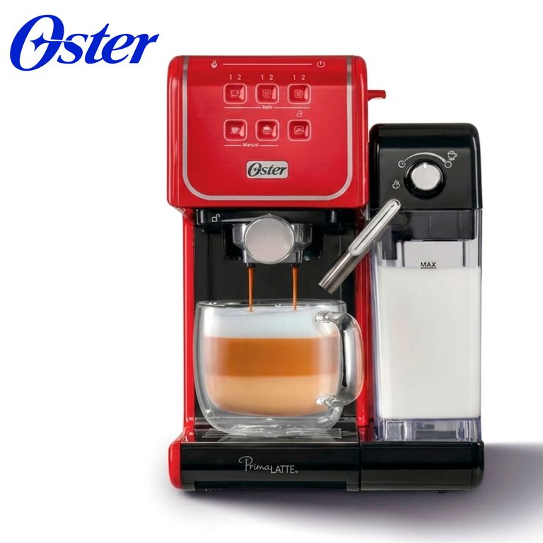 Cafetera PrimaLatte Touch BVSTEM6801R Rojo