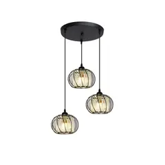 FRANZA - Lámpara de araña de cristal moderna para comedor