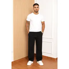 QH - Pantalón Jogger de Drill con Elástico en la Cintura