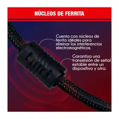 GENERICO - CABLE HDMI 10 M ENMALLADO