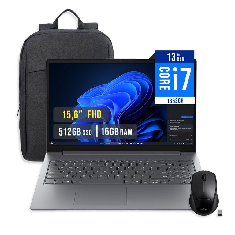 Laptop V15 G5 IRL 15.6" FHD INTEL CORE i7-13620H 16GB DDR5 512GB SSD WiFi 6 83GW005HLD FreDOS