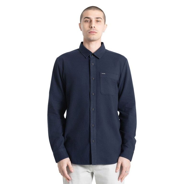 CAMISA ML CADEN SOLID LS A0532508-NVY