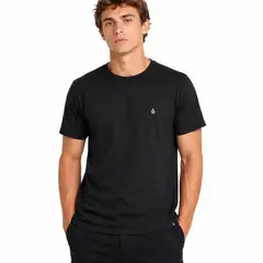 VOLCOM - POLO MC STONE BLANKS BSC SST A3532550PR-BLK