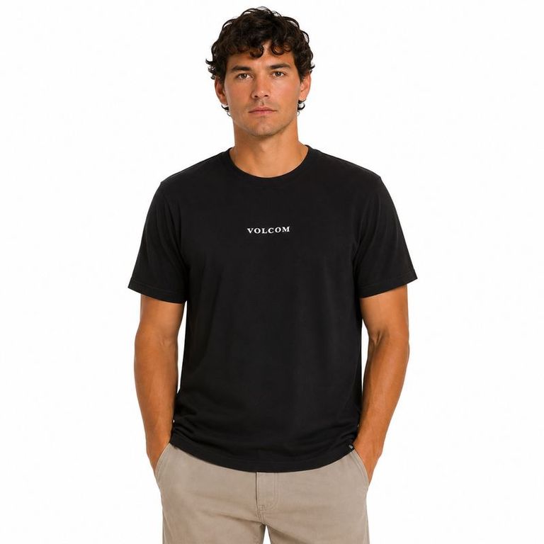POLO MC VOLCOM STONE LSE SST A4332409PR-BLK