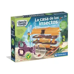Clementoni - Juego La Casa de los Insectos - Construye la Casa, Descubre y Observa sus Hábitos