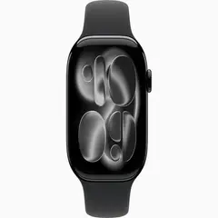 APPLE - Reloj 11 46mm MEUW4 Con Caja De Aluminio Negro Azabache y Correa Deportiva Negro - S/M
