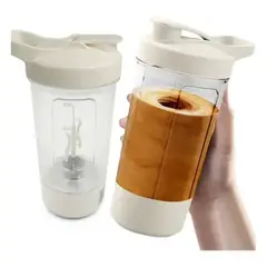 GENERICO - VASO MEZCLADOR ELÉCTRICO RECARGABLE 400 ML