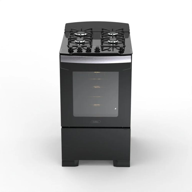 Cocina a gas 4 Hornillas 52CM CX527N Plus Negro