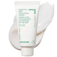 INNISFREE - Mini Crema Hidratante con Te Verde + Acido Hialuronico - 30ml
