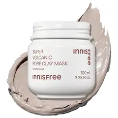 INNISFREE - Mascarilla Detox de Arcilla Super Volcanic con AHA - 100ml