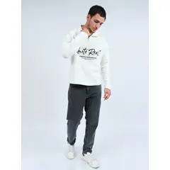 ISAGUE - SUDADERA ESTAMPADA PECH MANGA LARGA HOMBRE