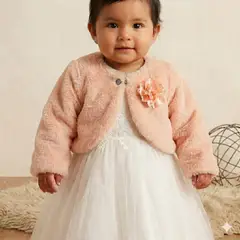 EVYTONY - BOLERO PARA NIÑA - MODELO NIEVE