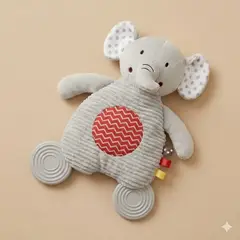 GENERICO - Peluche sensorial de apego elefante
