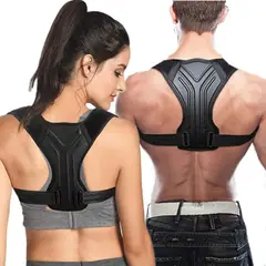GENERICO - Corrector de Postura Ergonómico Ajustable para Hombre y Mujer Soporte Espalda y Hombros TALLA S