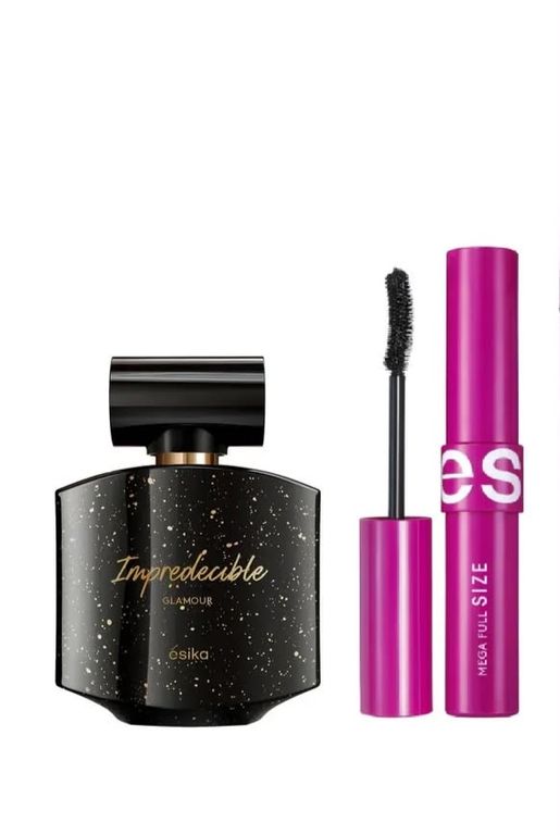 Impredecible Glamour Perfume de Mujer, 50 ml más mega full -