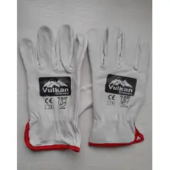 GENERICO - GUANTE DE CUERO BADANA VULKAN ( Pack x 12 par)