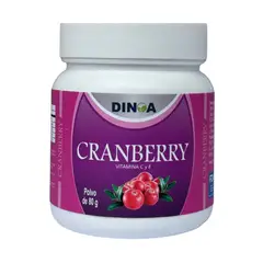 DINOA - Cranberry Arándano Rojo Polvo 80g Salud Urinaria, Antioxidante Natural