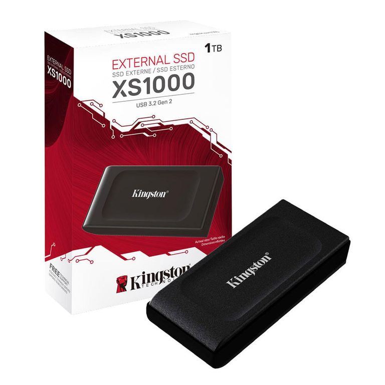 SSD Externo XS1000 1TB External SSD USB 3.2 Negro
