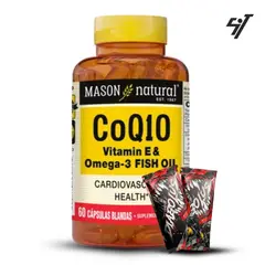 MASON - Vitamina Co Q10 Vitamin E & Omega-3 Fish Oil60 Softg