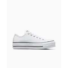 CONVERSE - Zapatillas Mujer Urbanas Chuck Taylor All Star Lift Clean Cuero
