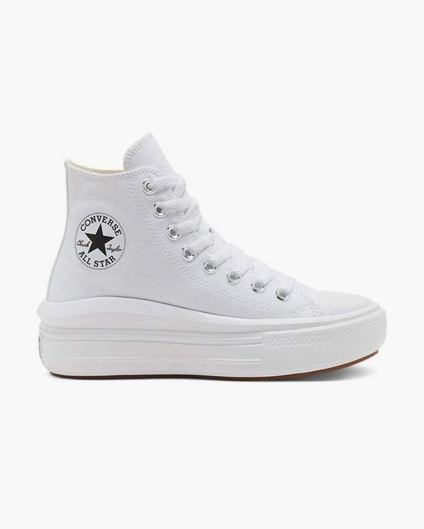 Zapatillas Mujer Chuck Taylor All Star Move Blanco v1