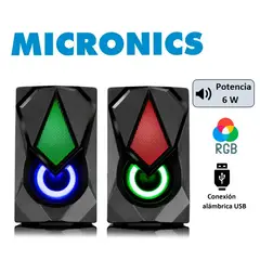 MICRONICS - PARLANTE CORSAIR S309 RGB NEGRO