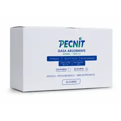 GENERICO - Gasa Esteril 10cm x 10cm x8 ply Por 50 und