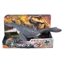 PEQUEÑAS TRAVESURAS - Juguete Dinosaurio Mosasaurus con Luz y Sonido 35 cm