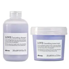 Davines - Shampoo Anti Frizz 250ml + Mascarilla Love Smooth