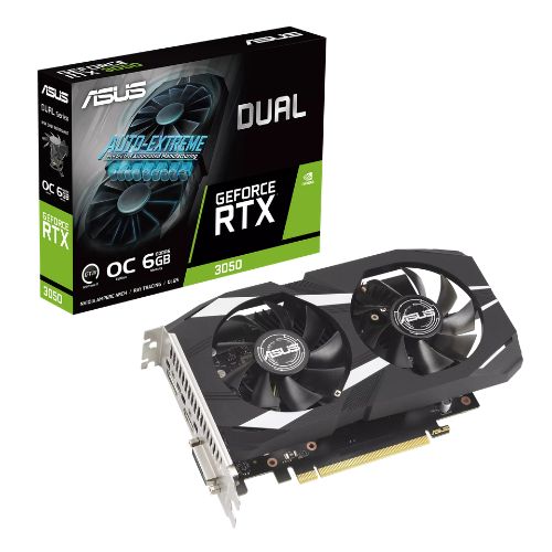 Tarjeta de Video GeForce RTX 3050 6GB GDDR6 PCIe 4.0 NVIDIA