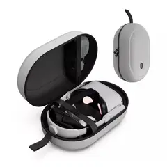 SYNTEC - Syntech Estuche Para Meta Quest 3s Quest 3 2 Vision Pro Case Gris Talla L