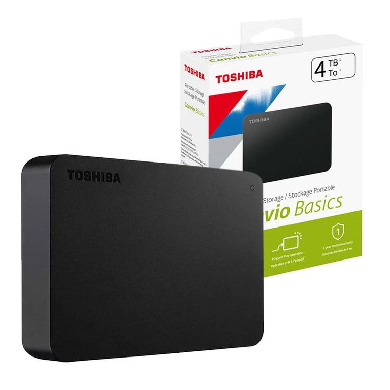Disco duro externo Canvio Basics 4TB USB 3.0