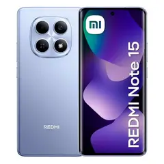 XIAOMI - Celular Redmi Note 15 4G 256/8 108+2/20MP 6.7" morado