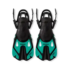 E'MHIDAS SWIMWEAR - Aletas FitWave EMHIDAS Talla S-M Color Verde