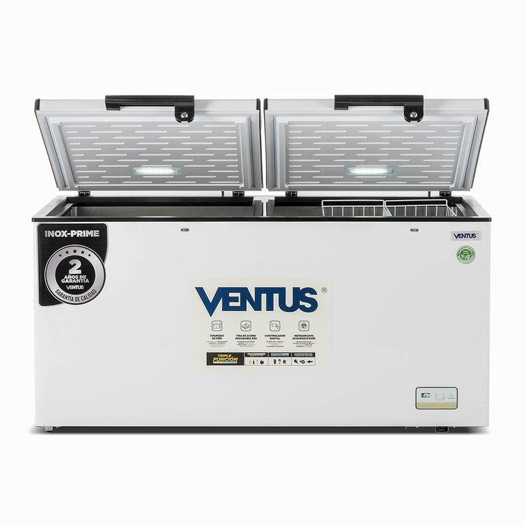 Congeladora con Tina de Acero Inoxidable CTD-520 INOX