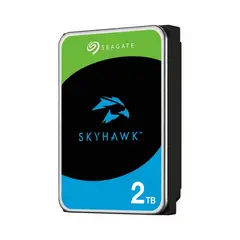 SEAGATE - Disco Duro Interno Skyhawk 2 Tb 3.5" Sata 6Gb/S Con Búfer De 256 Mb, Ideal Para Vi