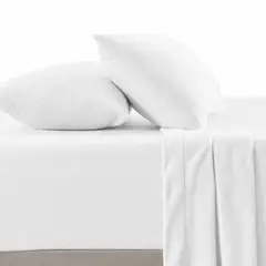 ARLIN TEXTIL - Juego De Sábanas 230 GR Polar Confort / Blanco Arlin