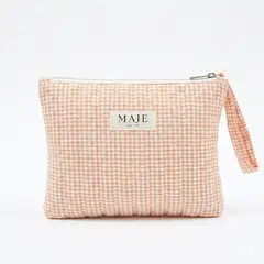 MAJE - Neceser para mujer de estilo rosado bebé - PERU