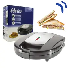 OSTER - Sandwichera con cierre de seguridad CKSTSM3891