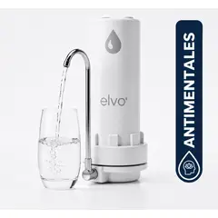 ELVO - Antimetales - Purificador de Agua Sobre Mesa Conexión sin instalación - Nativo