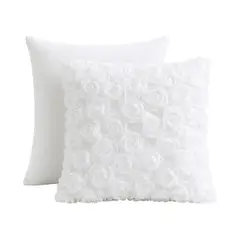 ARLIN TEXTIL - Cojín 150 Hilos Algodón Confort / Blanco Arlin 48 X 48