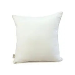 ARLIN TEXTIL - Cojín Cuadrado Lino Damasco / Perla Arlin 50 X 50