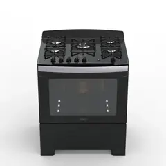 Coldex - Cocina a gas CX767N_PLUS Black Edition 5H 76cm