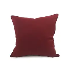 ARLIN TEXTIL - Cojín Cuadrado Lino Damasco / Vino Arlin 50 X 50