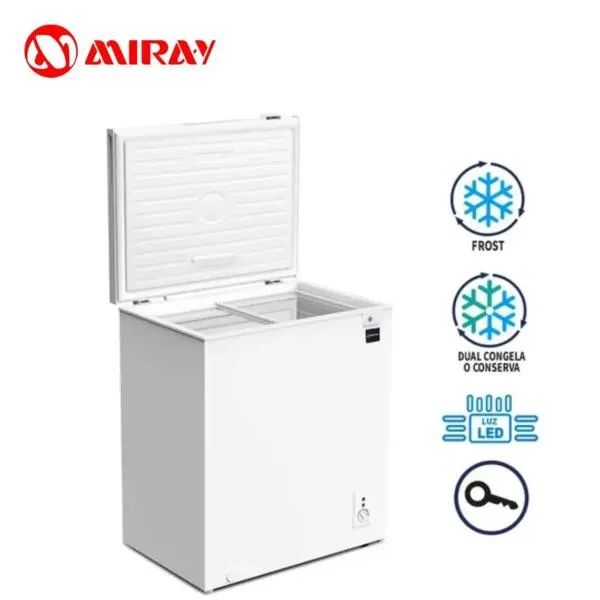 Congelador 142 Litros CM-143H - BLANCO CON LLAVE.