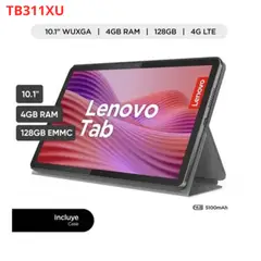 LENOVO - TABLET TAB TB311XU CON CHIP / 4GB RAM / 128 GB + FOLIO CASE