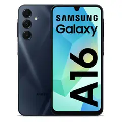 SAMSUNG - Celular Galaxy A16 4G 128GB, 4GB RAM, cámara trasera 50MP y frontal 13MP, 6.7", negro