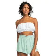 ROXY - BLUSA MC GOLDEN TROPIC VIBE ERJWT03646-WBK0