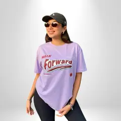 ENGELL - POLO OVERSIZE LILA FORWARD NEW