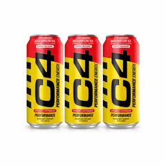 CELLUCOR - C4 Performance Energy Pack 3 unds Strawberry Watermelon Ice 473 ml